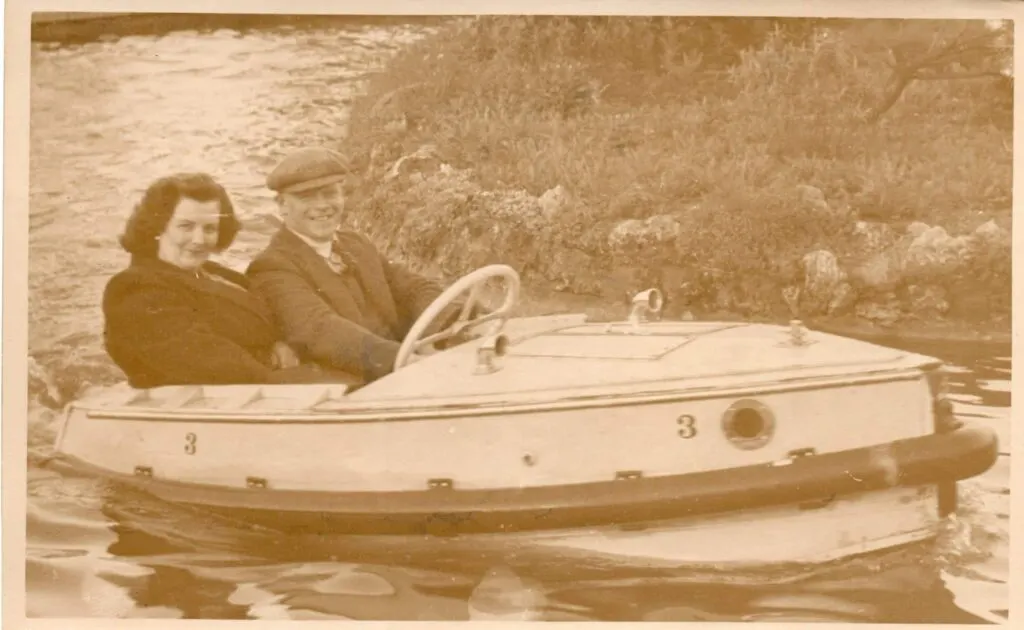 Boats on Jubilee lake Matlock