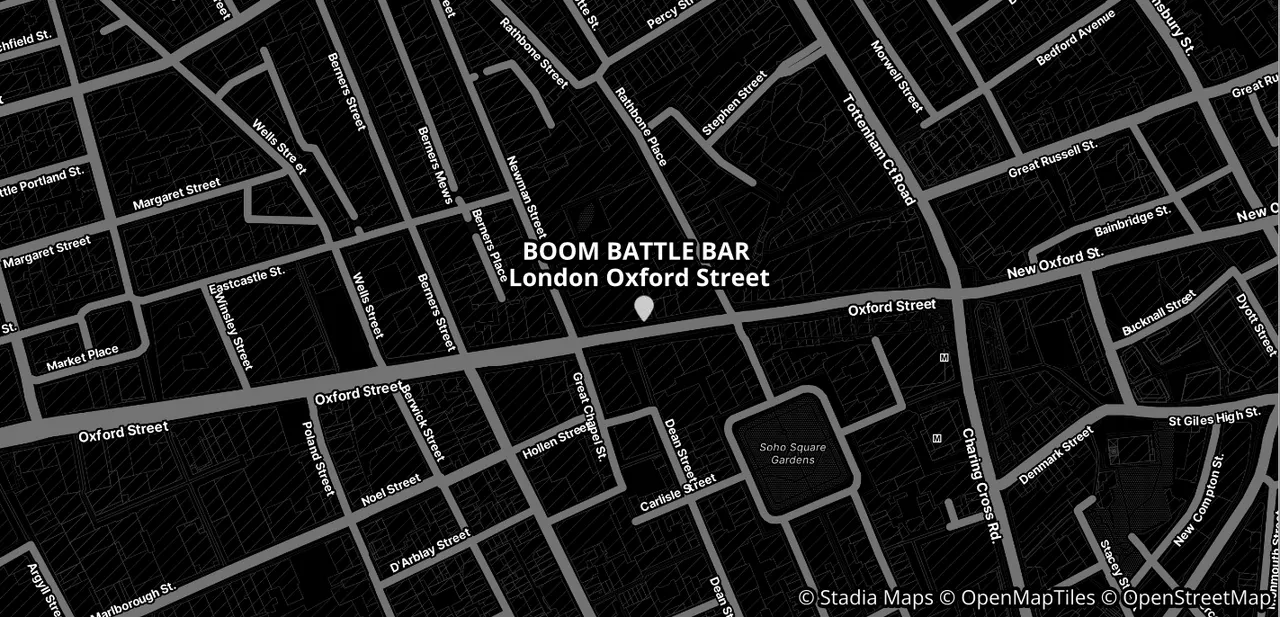 Boom Battle Bar Oxford Street