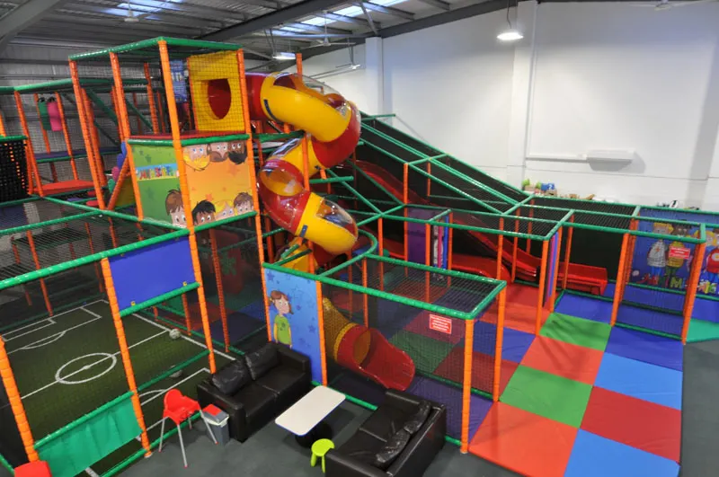 Toddler soft-play zone at Mini Mischiefs