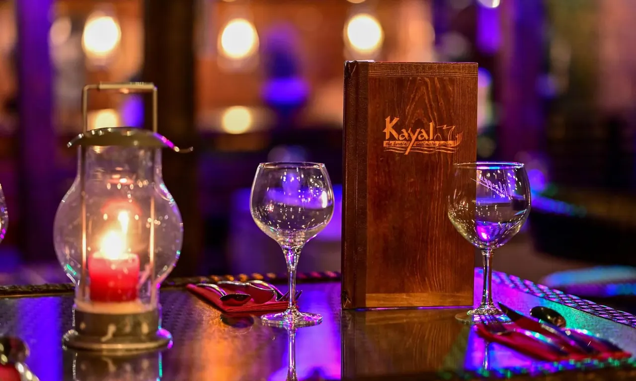 Kayal Leicester dining room