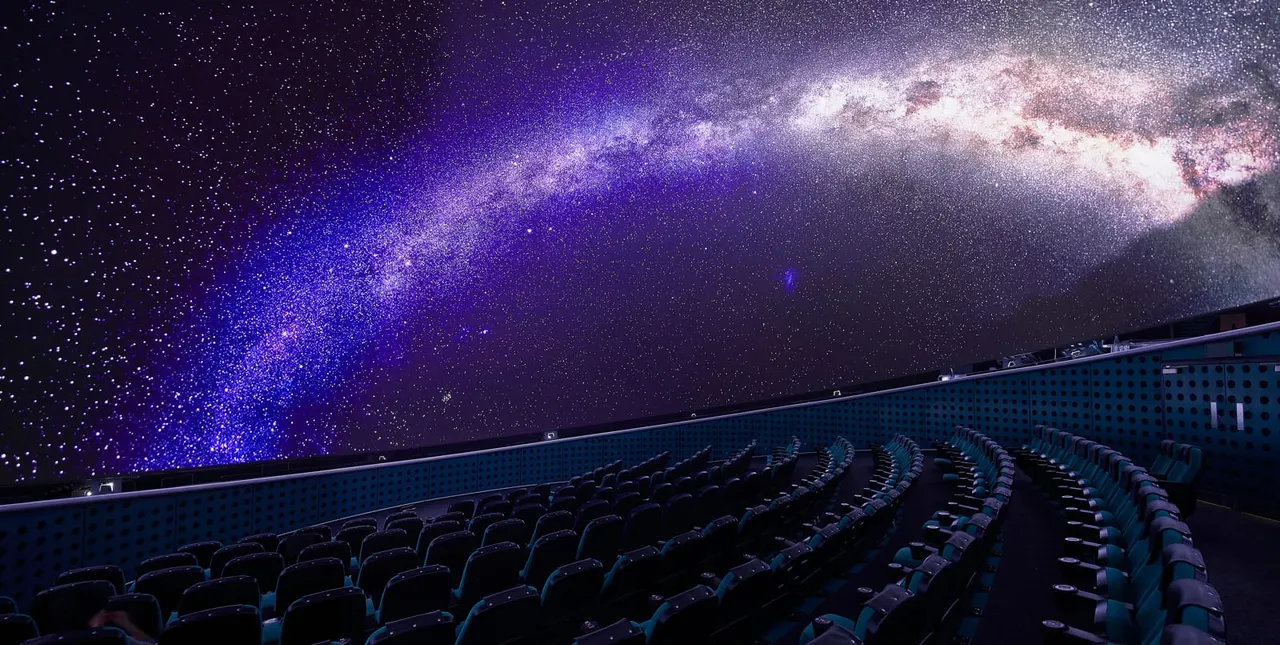 Sir Patrick Moore Planetarium dome
