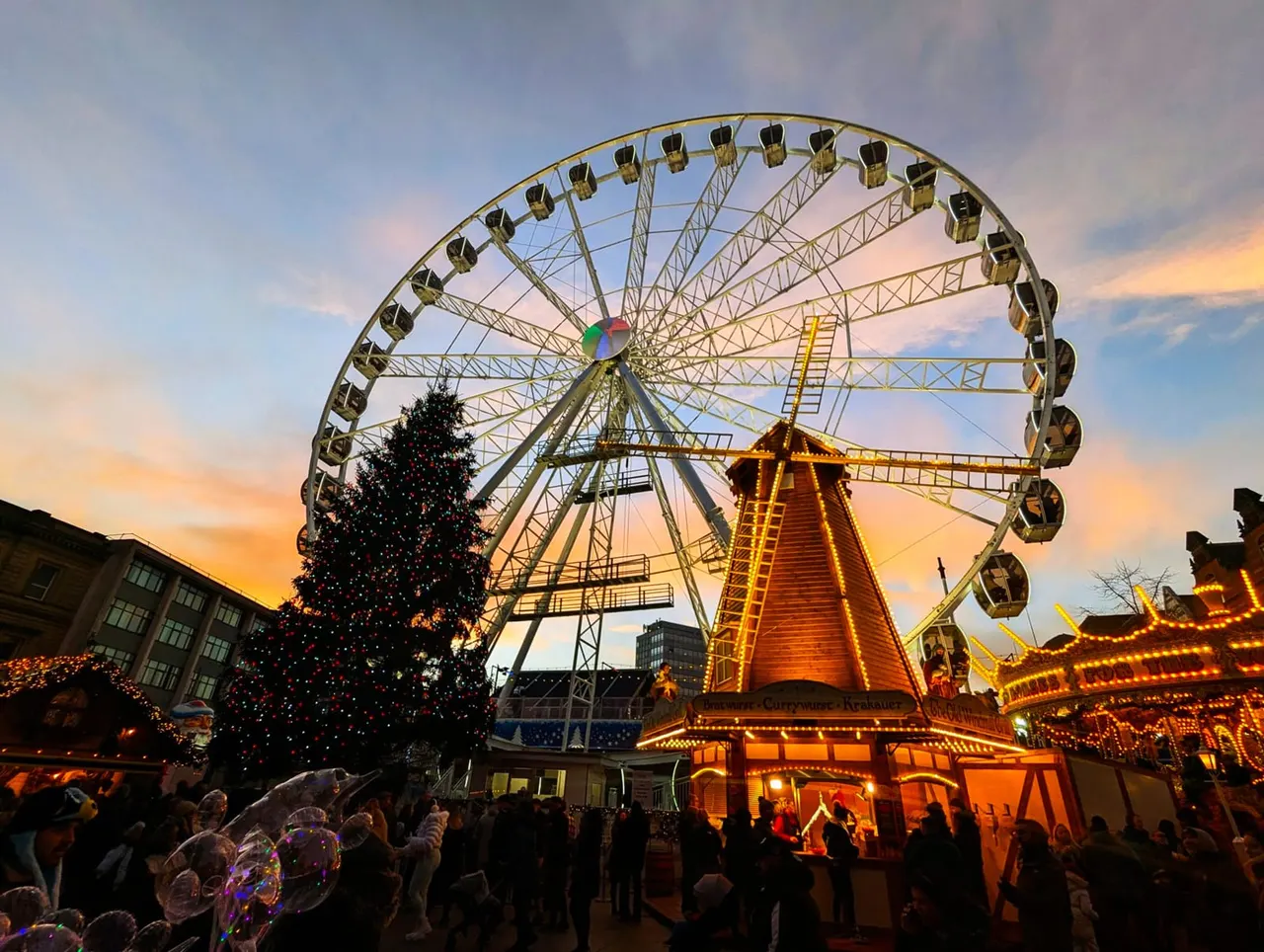 Observation Wheel at Nottingham Winter Wonderland