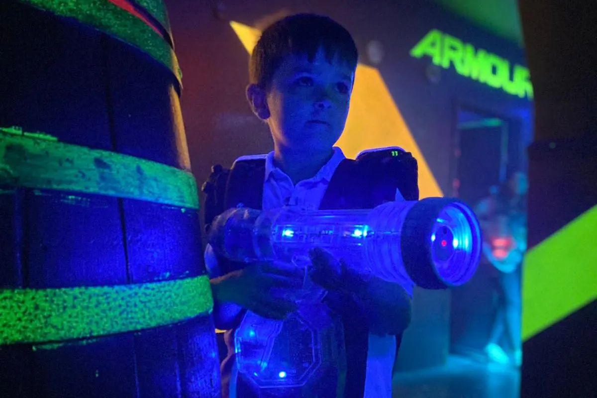 Laser Quest Coventry arena