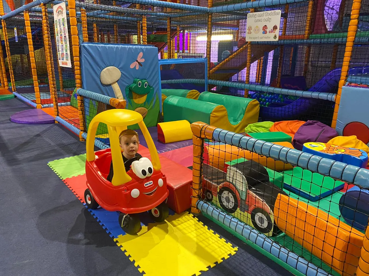 Indoor soft play at Cyril Fun House