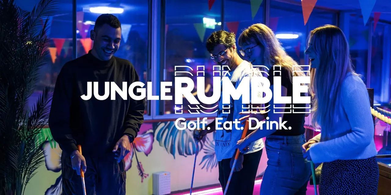 Jungle Rumble Adventure Golf Birmingham