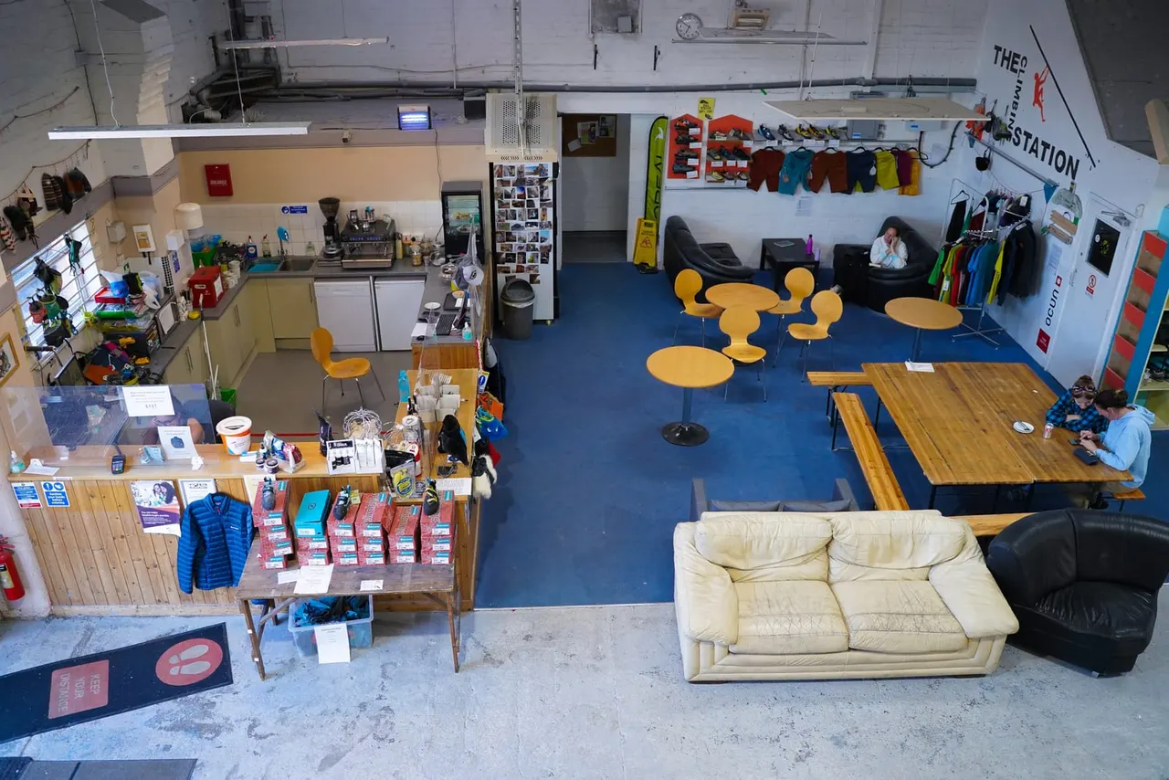 Cafe at The Climbing Station