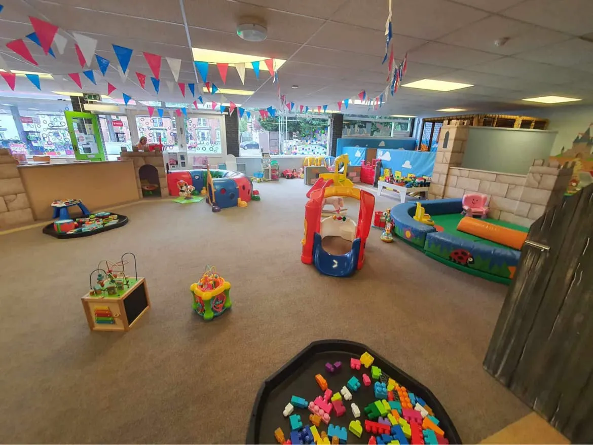 Toddler soft-play zone at Freddy's Play Kingdom