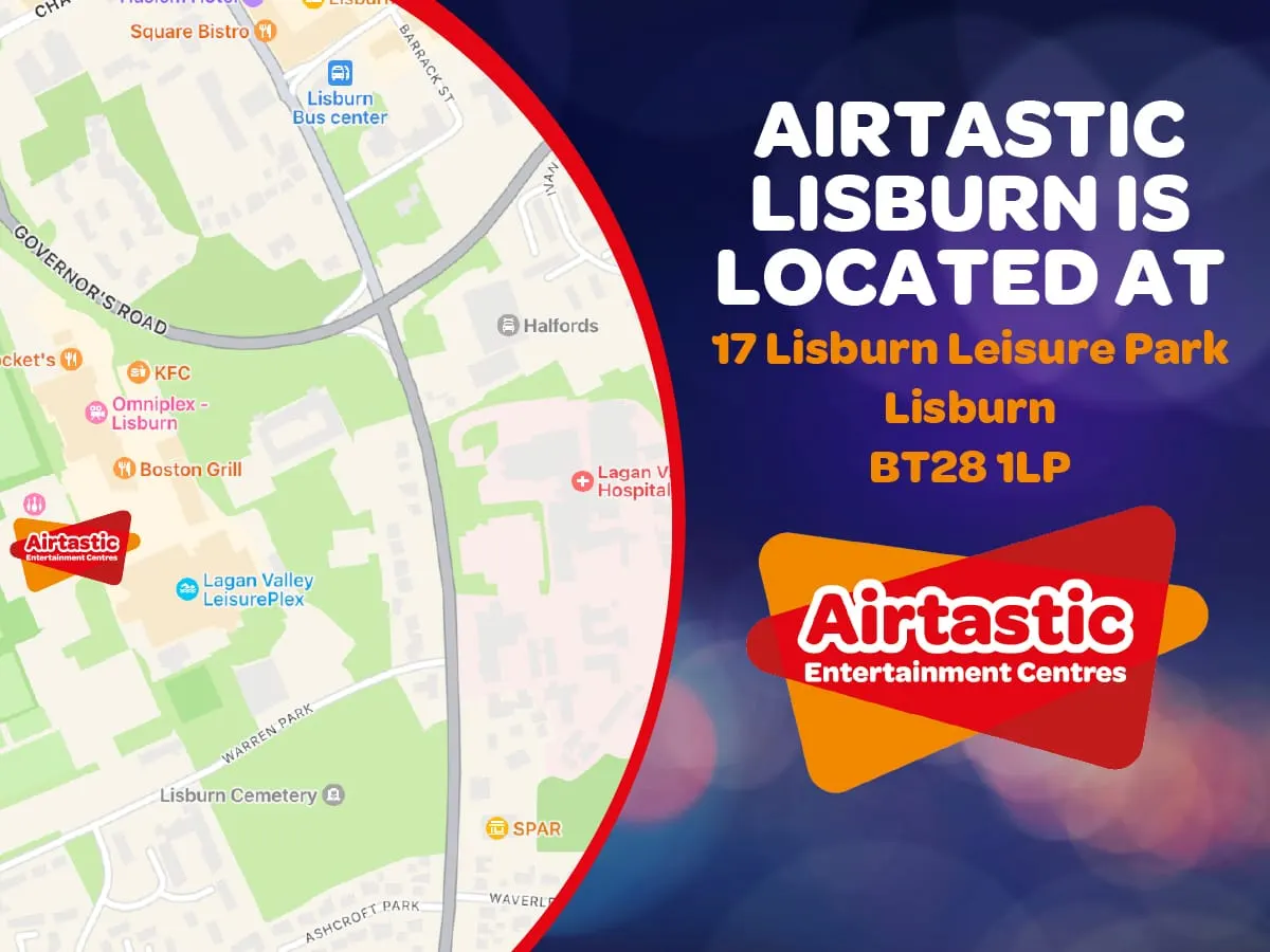 Airtastic Entertainment Centre Lisburn - Laser Tag, Ultimate Challenges, Bowling, Amusements, NY Urban Pizza
