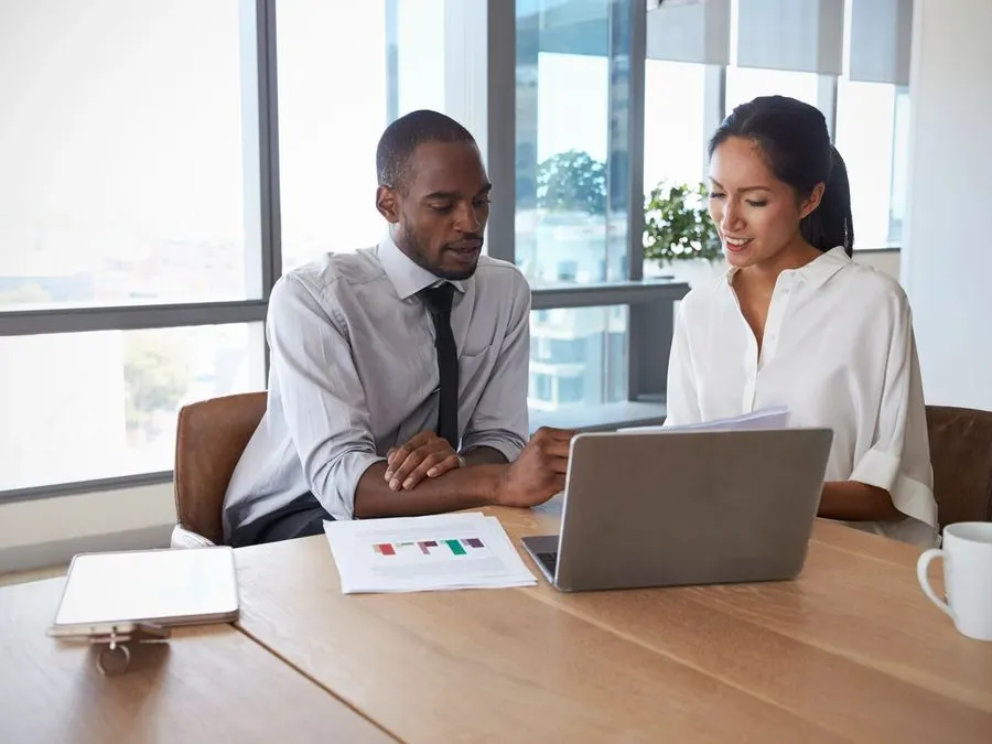 This is a designed graphic (stock image of office workers), not a photograph from a leisure venue.

GRAPHIC