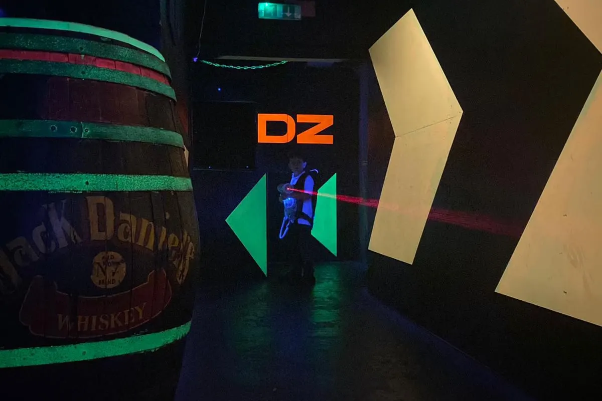 Laser Quest Coventry arena