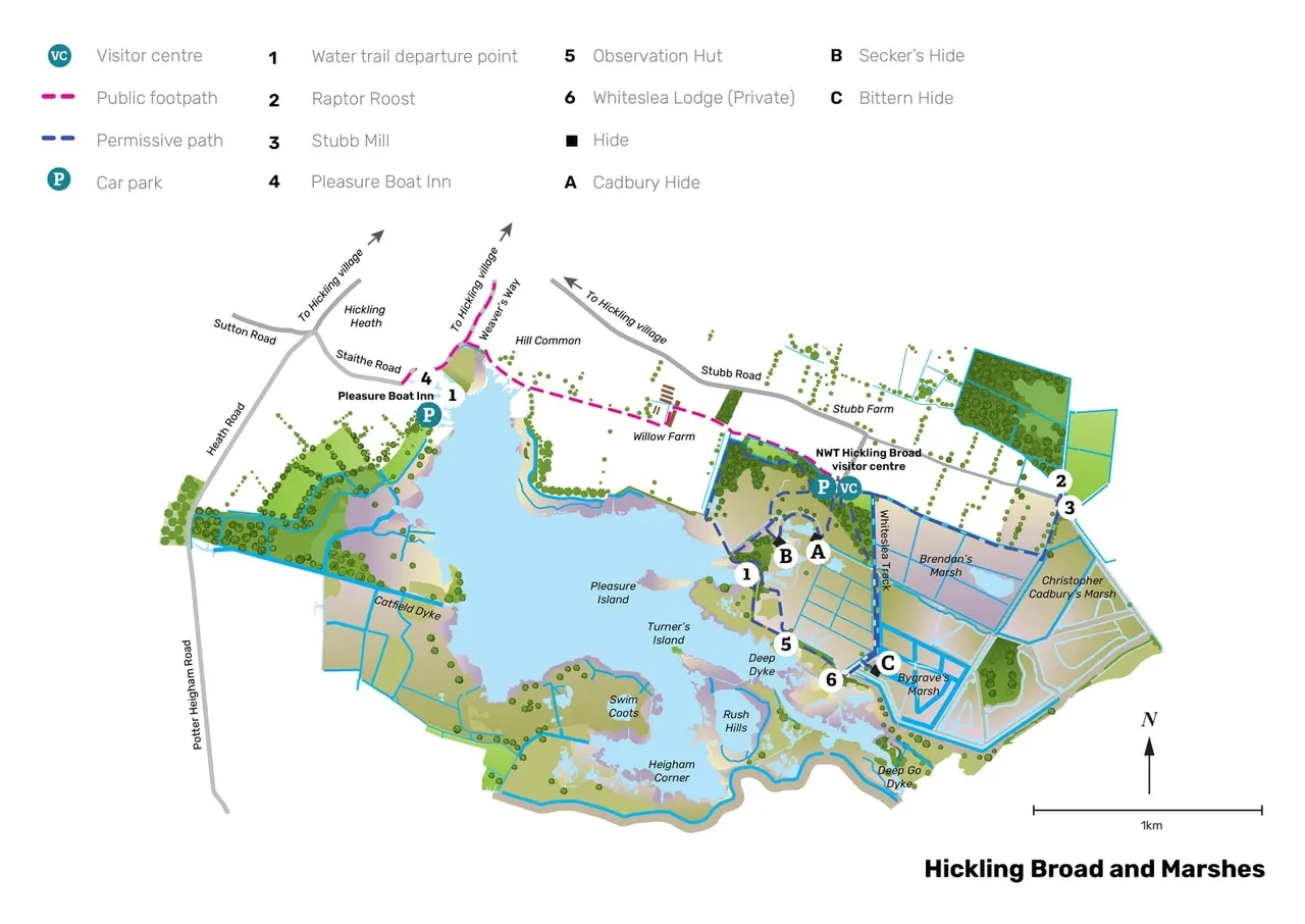 Norfolk Wildlife Trust – Hickling Broad and Marshes nature reserve