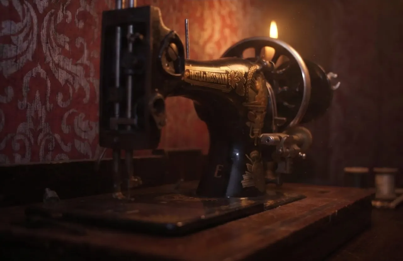 Edith escape room set art at Unescapable Derby