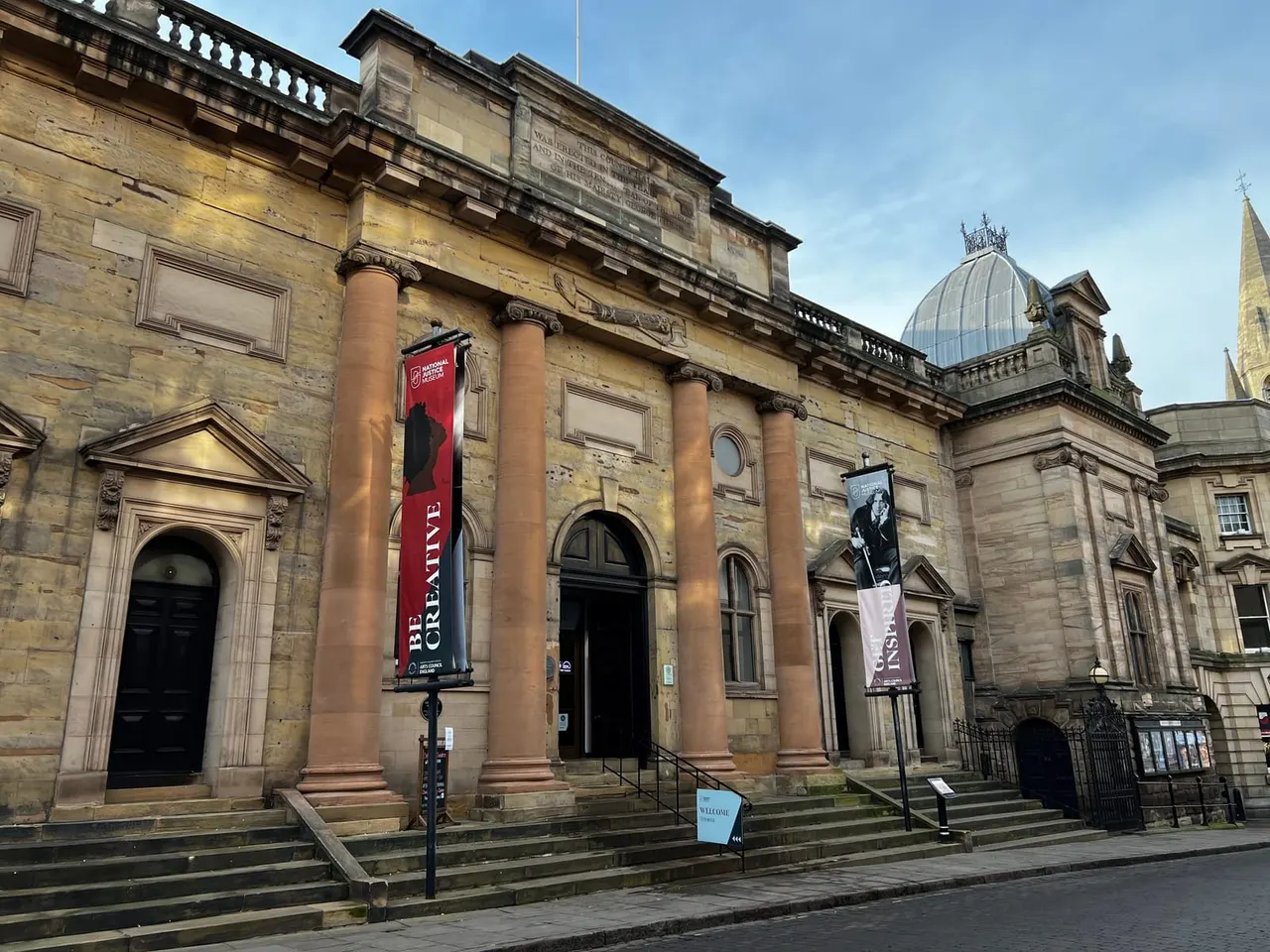 National Justice Museum stone facade and windows