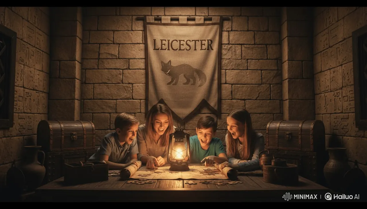 Egypt escape room family puzzle at Break Free Leicester