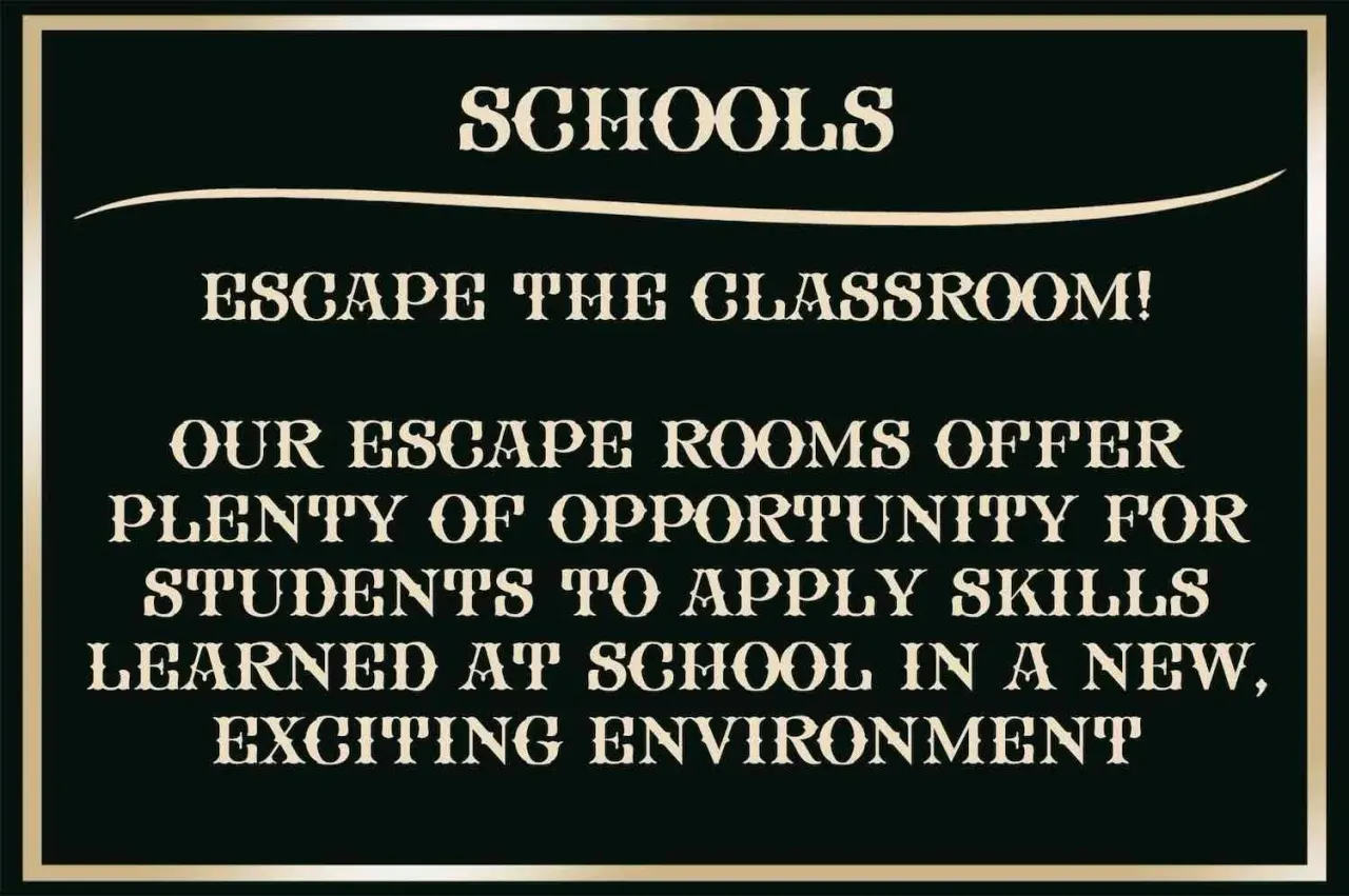 Who can play at Cave Escape Nottingham