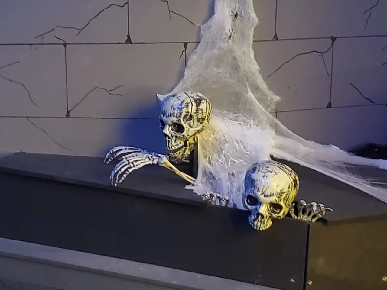 Halloween coffin hole at Seasons Mini Golf