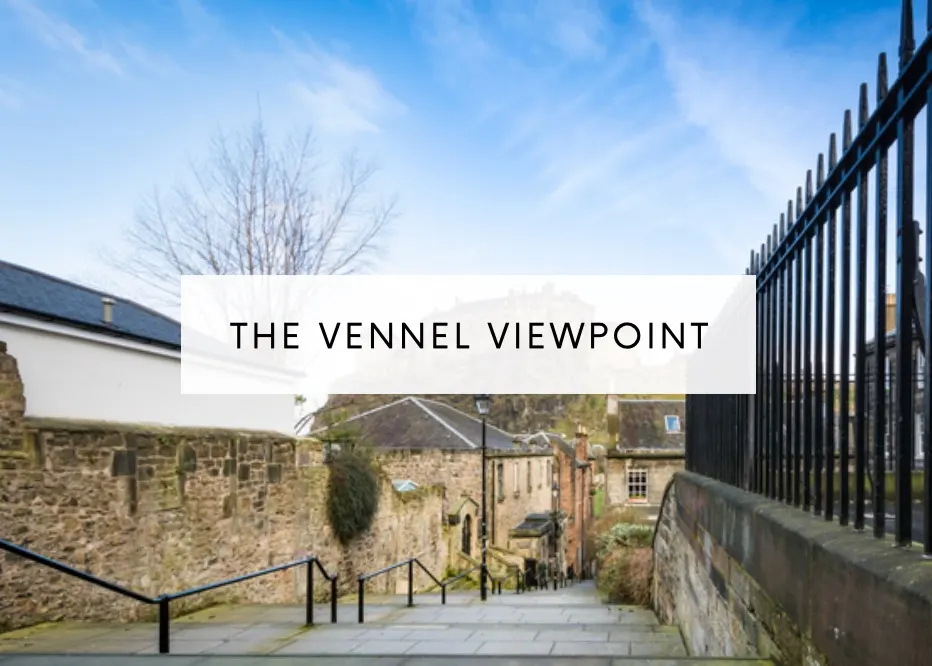 The Vennel Viewpoint Edinburgh Castle