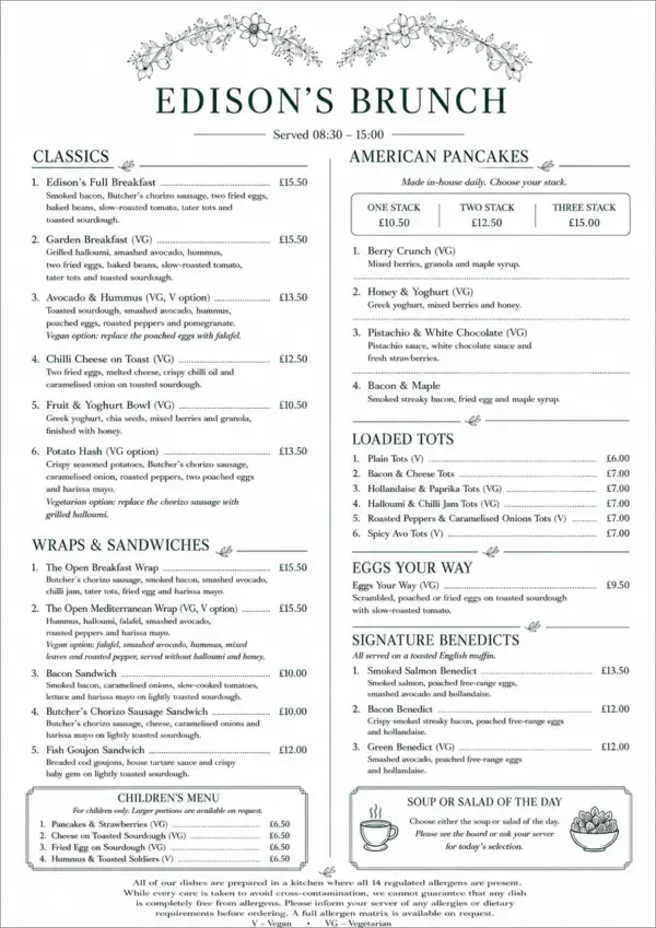 Edison's Coffee & Wine Southampton