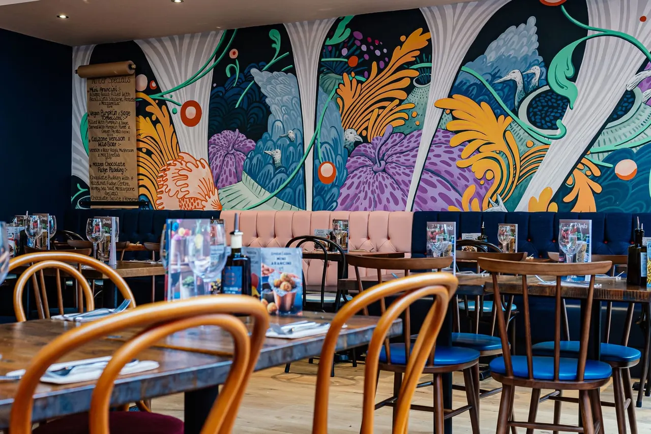 Zizzi pizza and pasta dishes