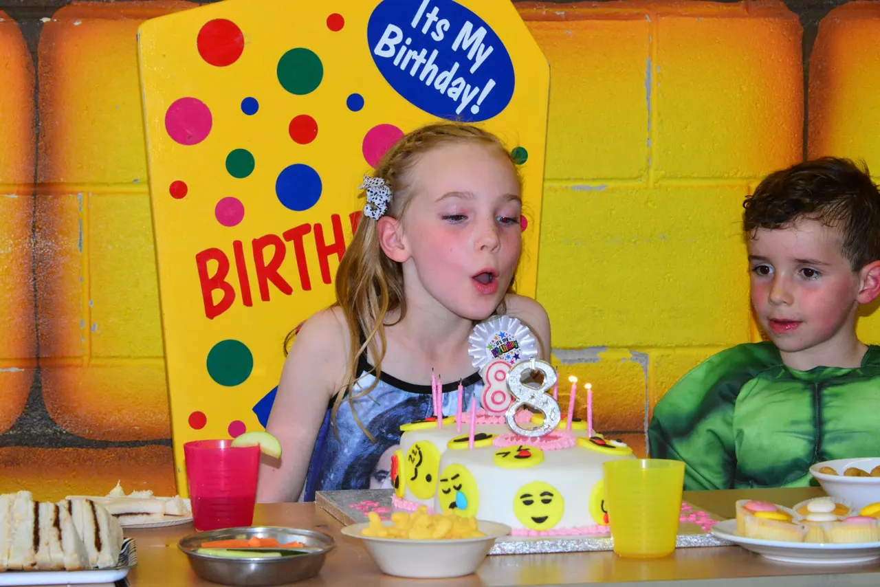 Party tables at Playmania Mansfield