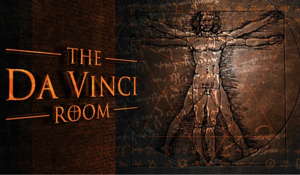Da Vinci themed escape room set