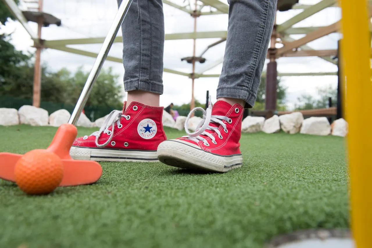 Outdoor Adventure Zone activity at Holme Pierrepont