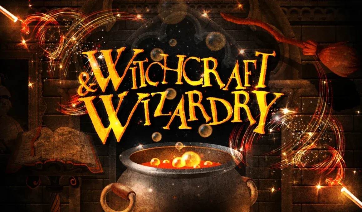 Witchcraft and Wizardry escape room set