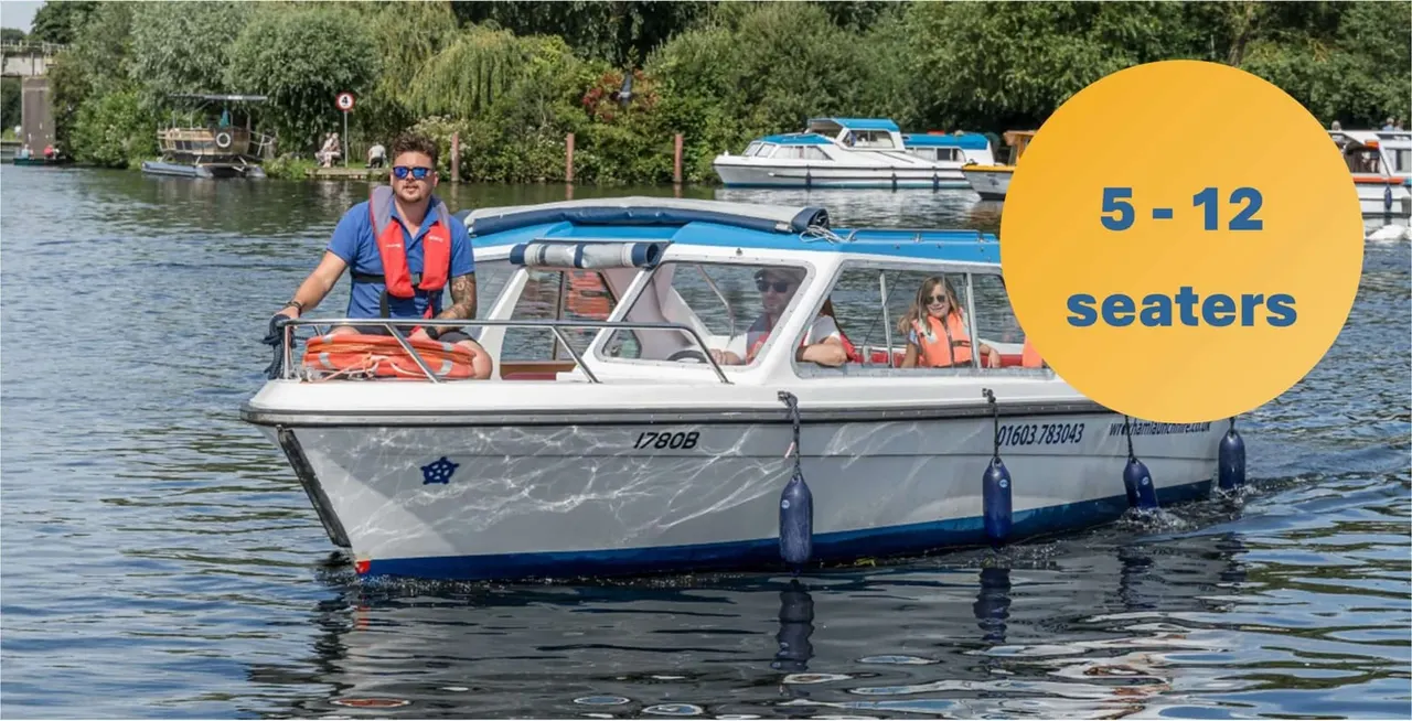 Wroxham Launch Hire