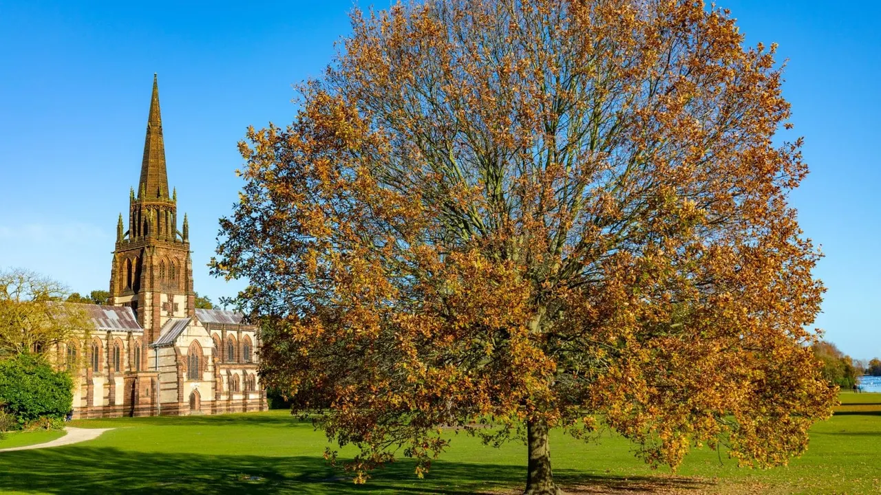 Chapel and grounds at Clumber Park