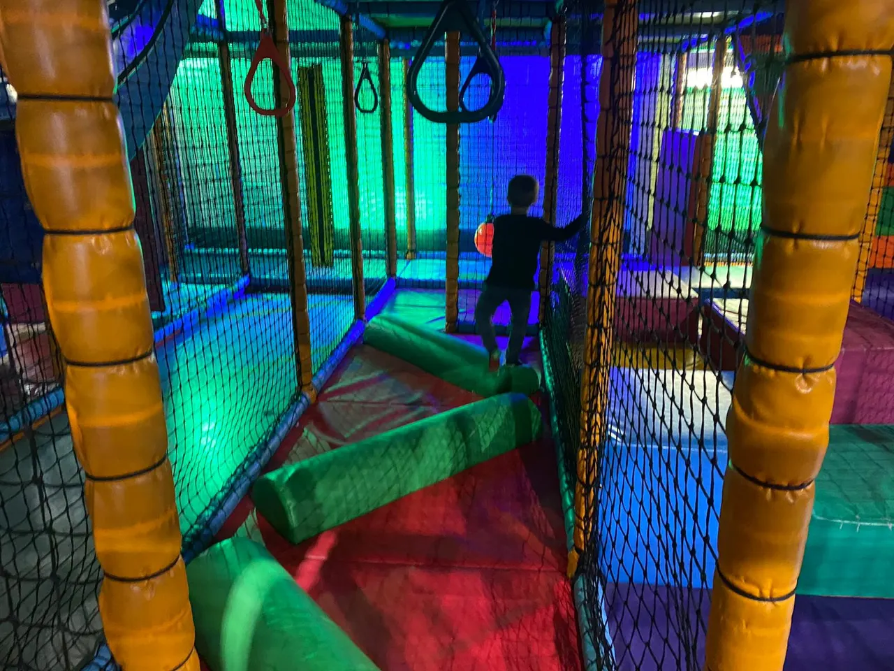 Soft play frame at Cyril Fun House Long Eaton