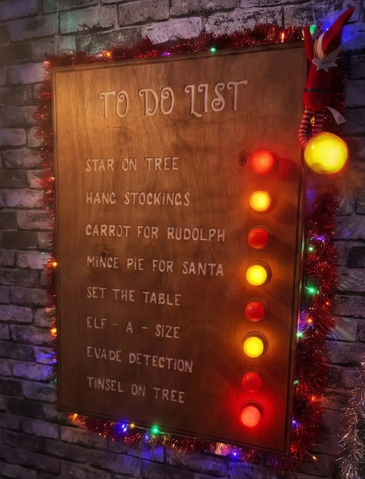 Elf and Safety escape room set art at Unescapable Derby