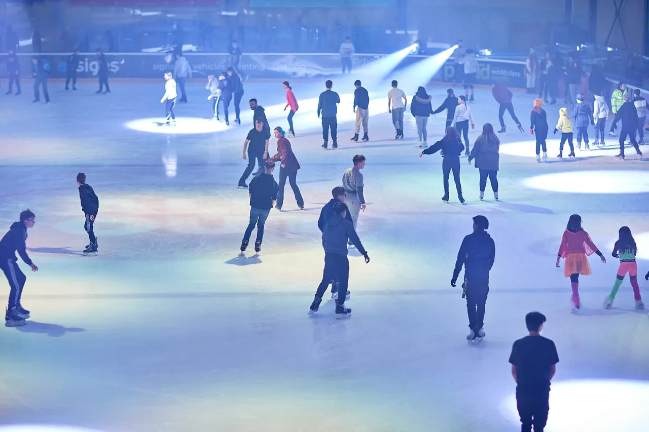 Public ice rink at National Ice Centre