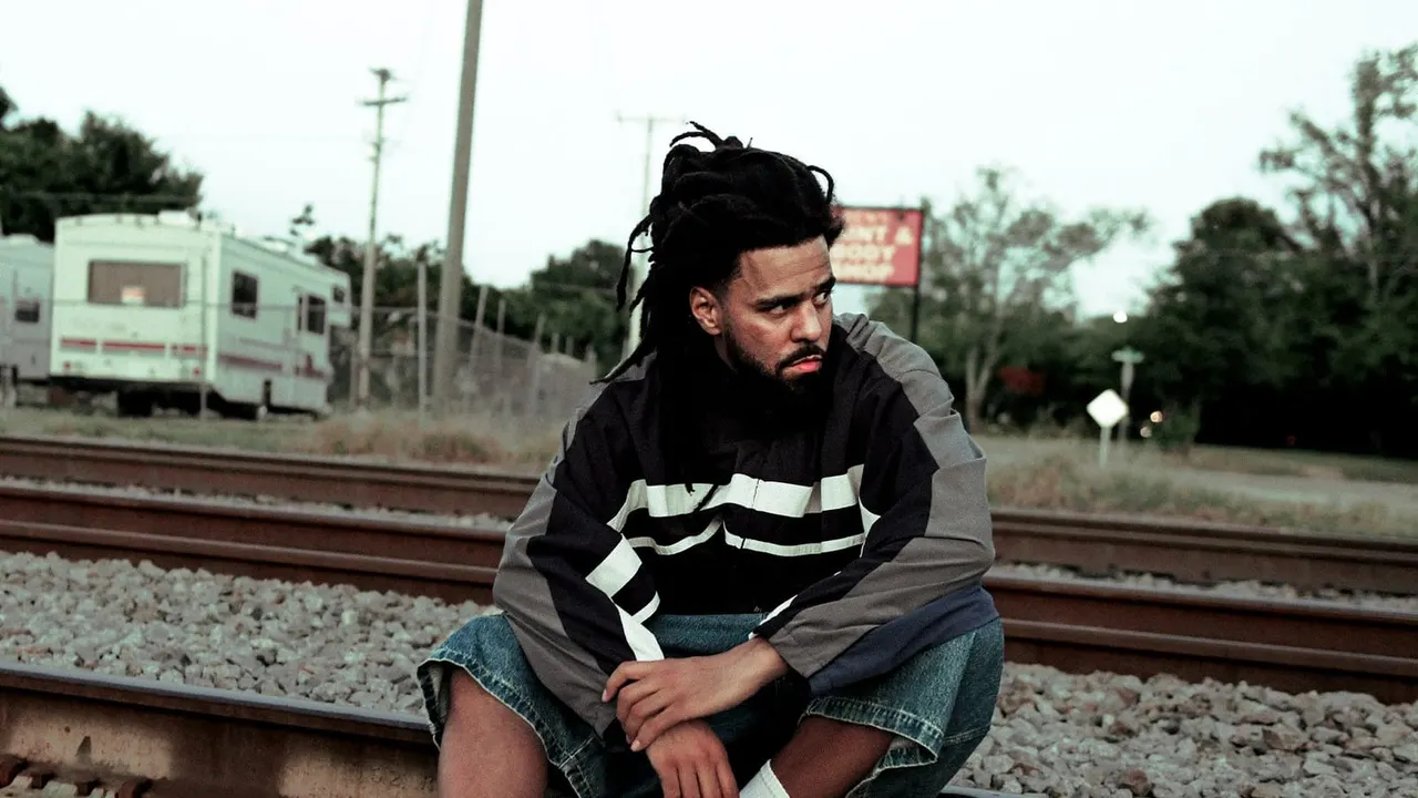 J. Cole The Fall-Off Tour promotional artwork