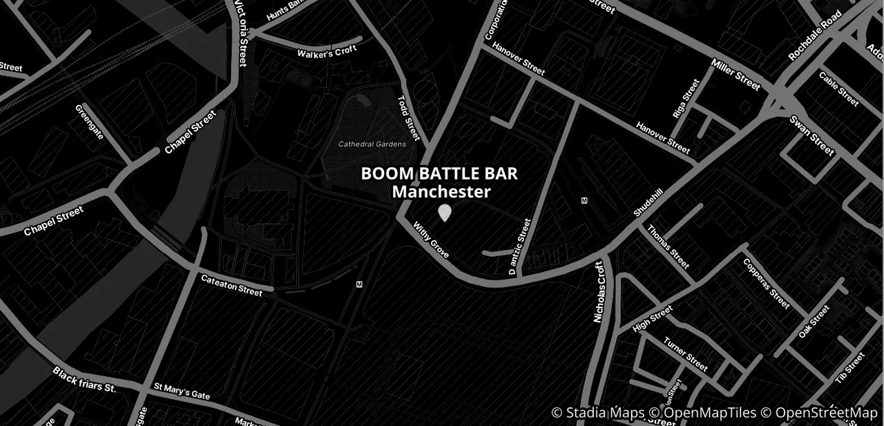 Boom Battle Bar Manchester Printworks