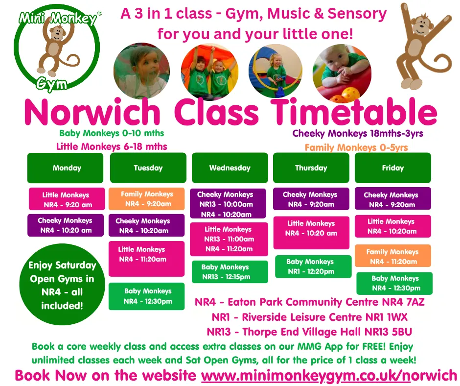 Baby & Toddler Groups in Norwich