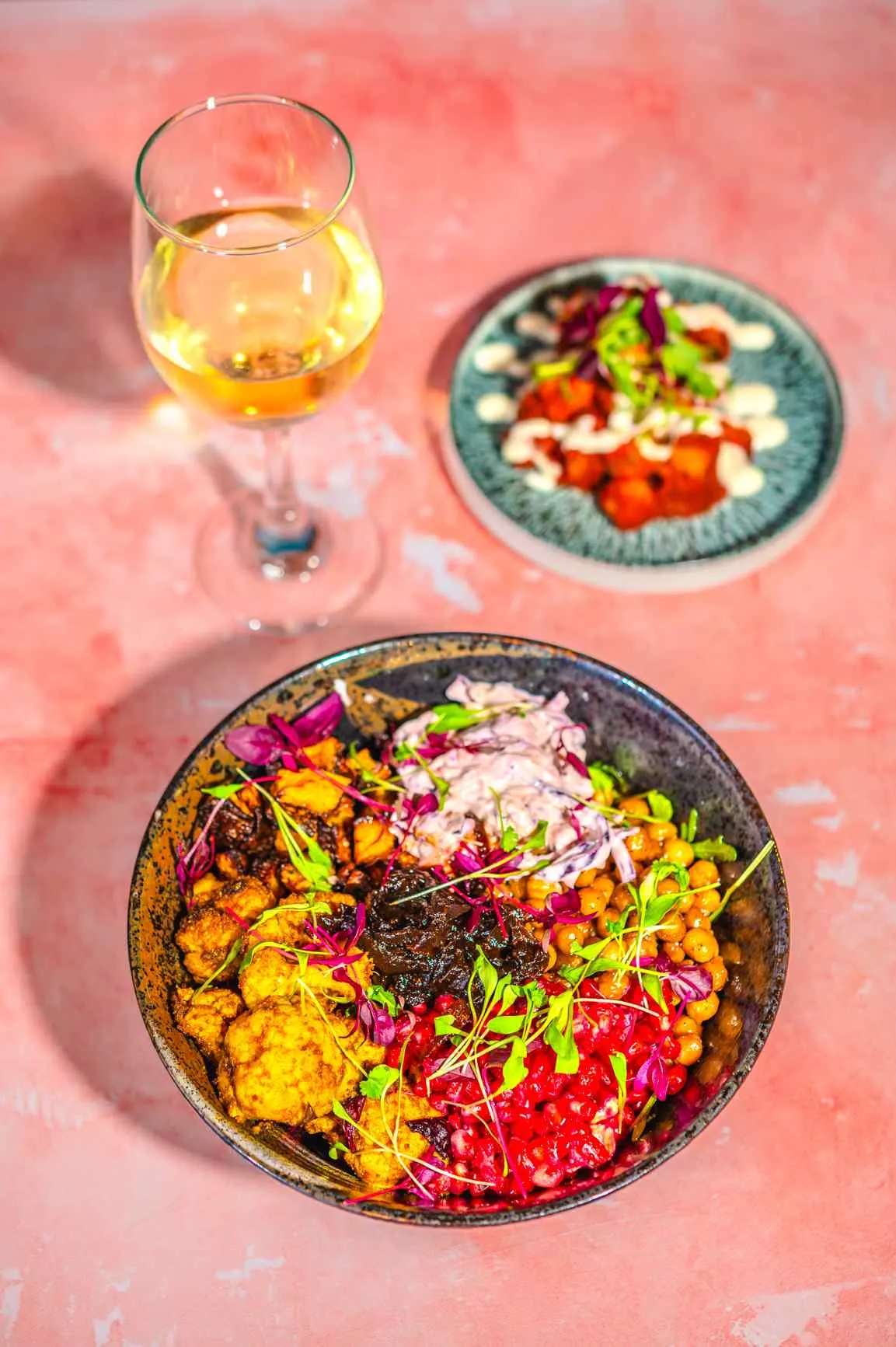 Lunch plate at The Refinery West Bridgford