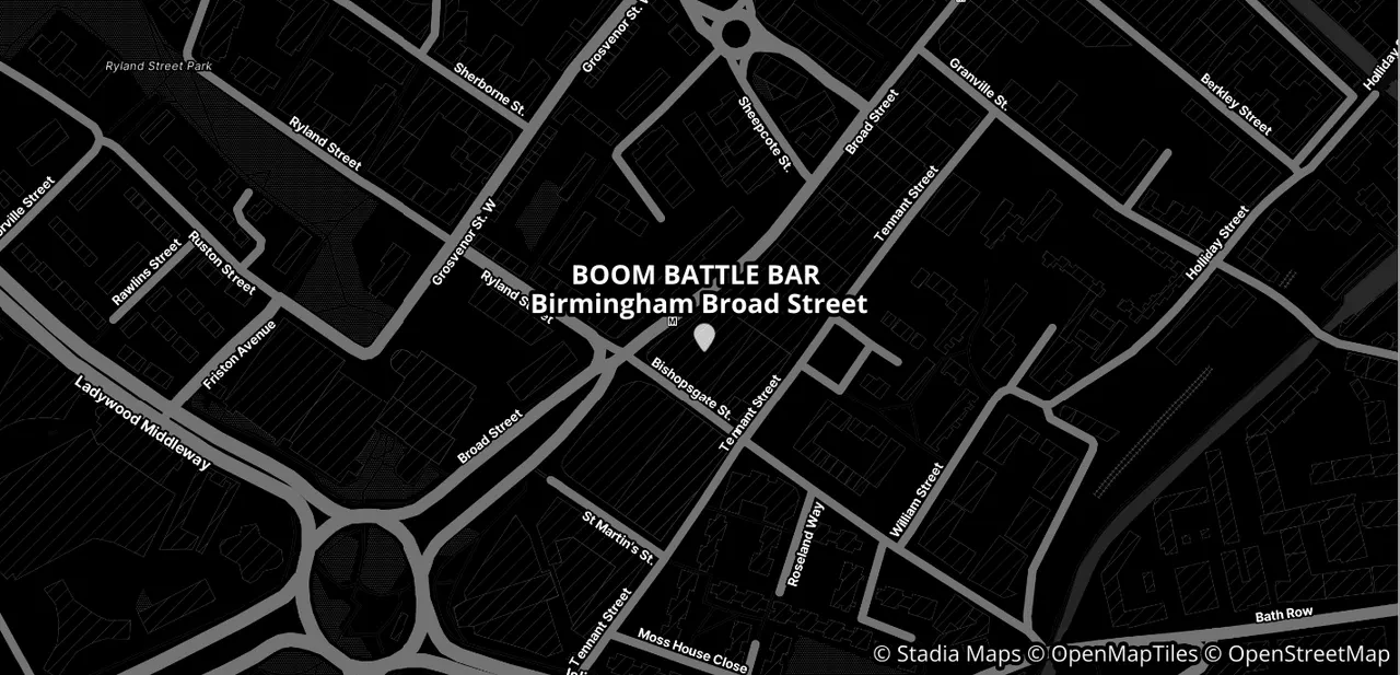 Boom Battle Bar Birmingham Broad Street