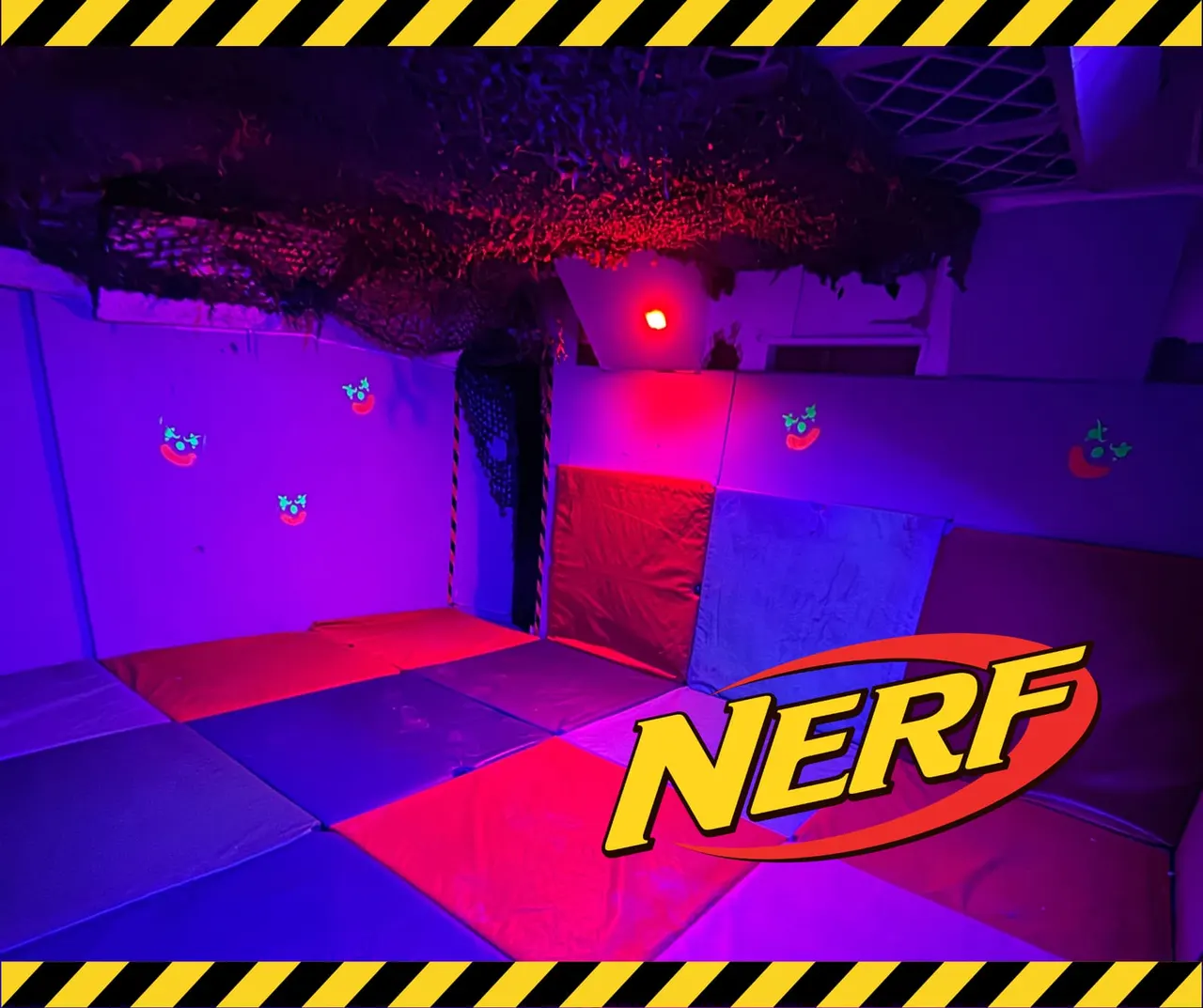 CQB Arena Nerf Wars obstacles and arena layout