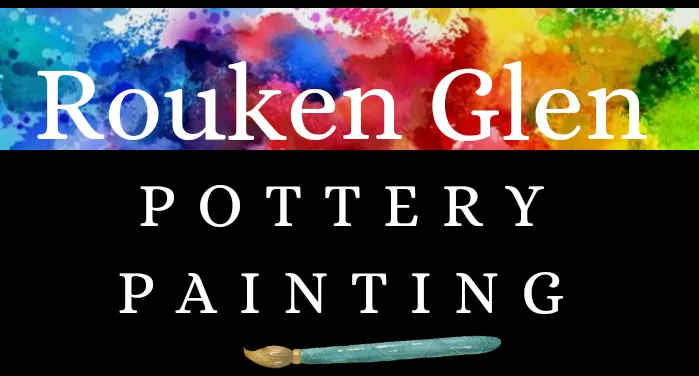 Rouken Glen Pottery Painting