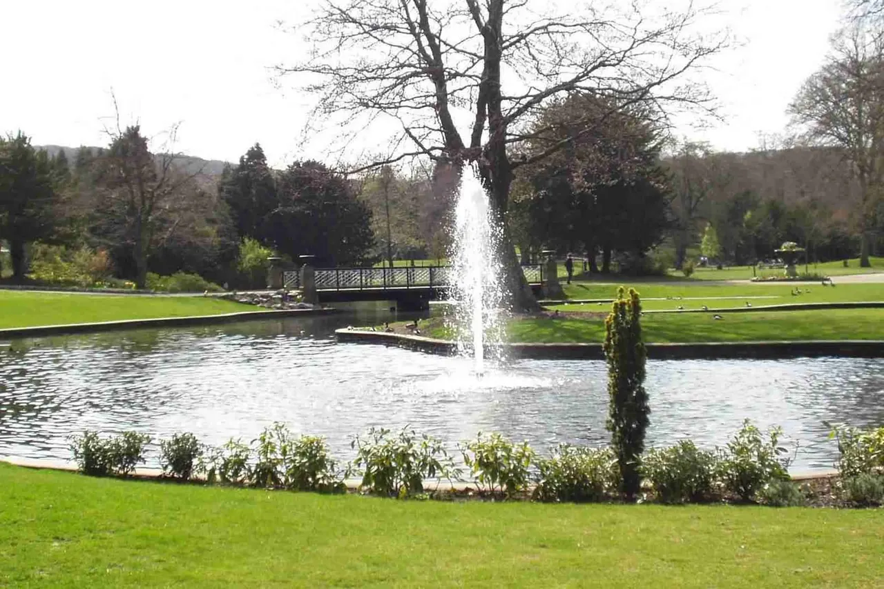 Pavilion Gardens Victorian landscaped gardens