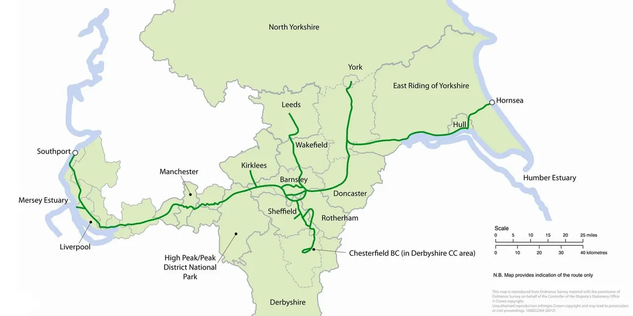 Walking & Cycling Trails in Hull