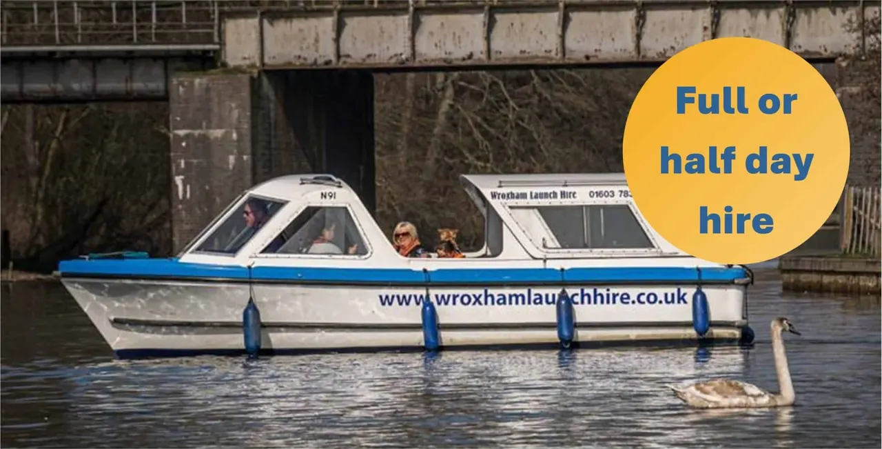 Wroxham Launch Hire