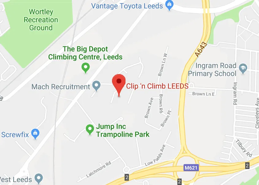 Clip 'n Climb Leeds & Woodpeckers Diner