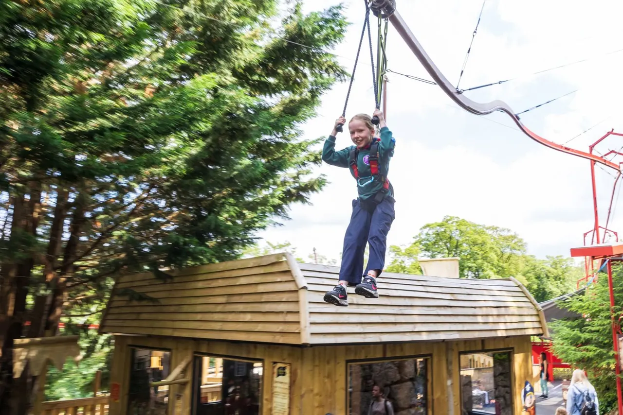 Family day out rides at Gulliver's Kingdom