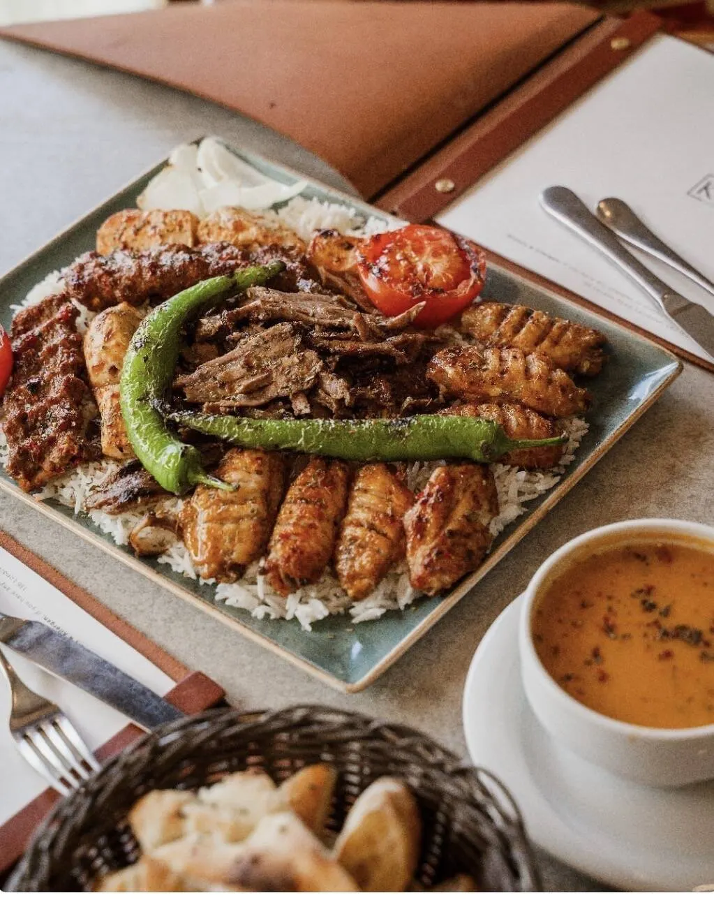 Grill dish Konak Authentic Turkish Cuisine