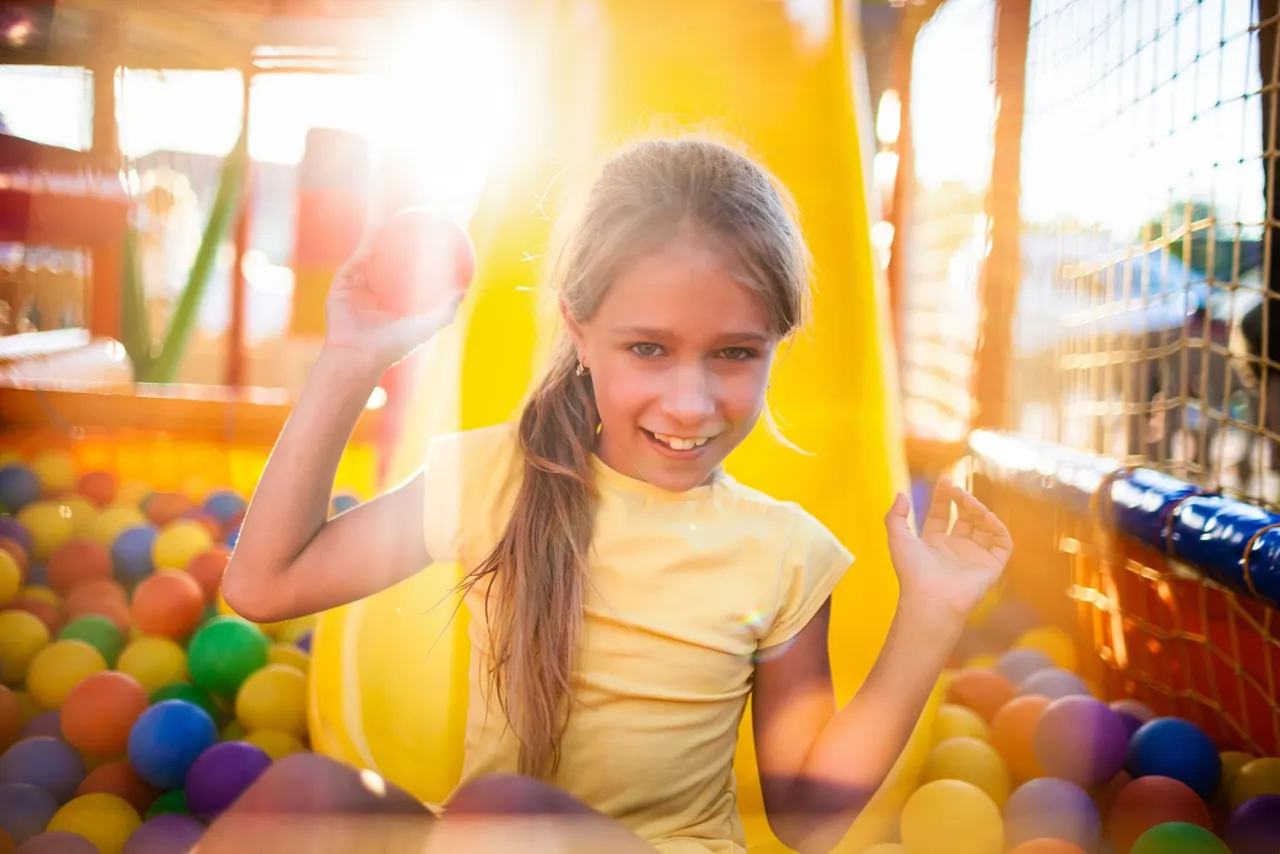 Indoor soft play lifestyle at Marwell Adventure Barn