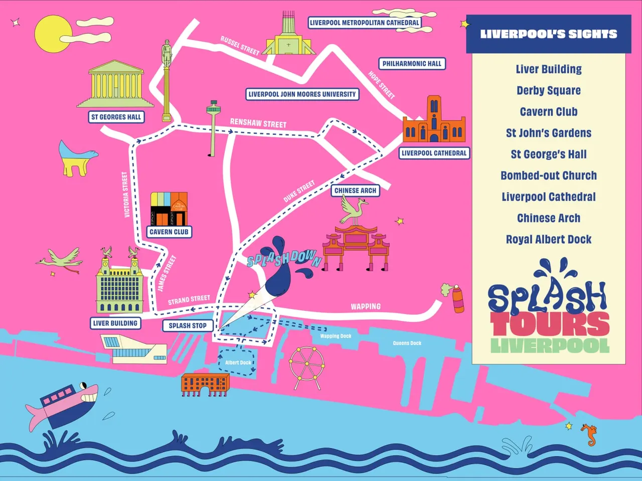 Splash Tours Liverpool