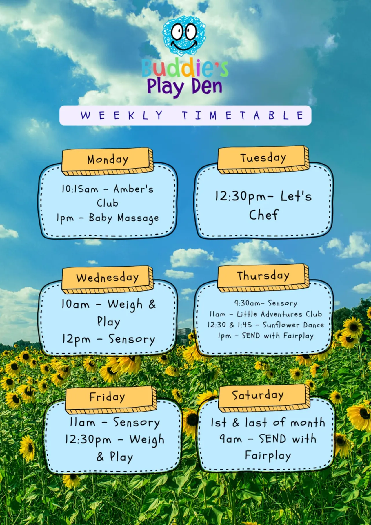 Buddie's Play Den