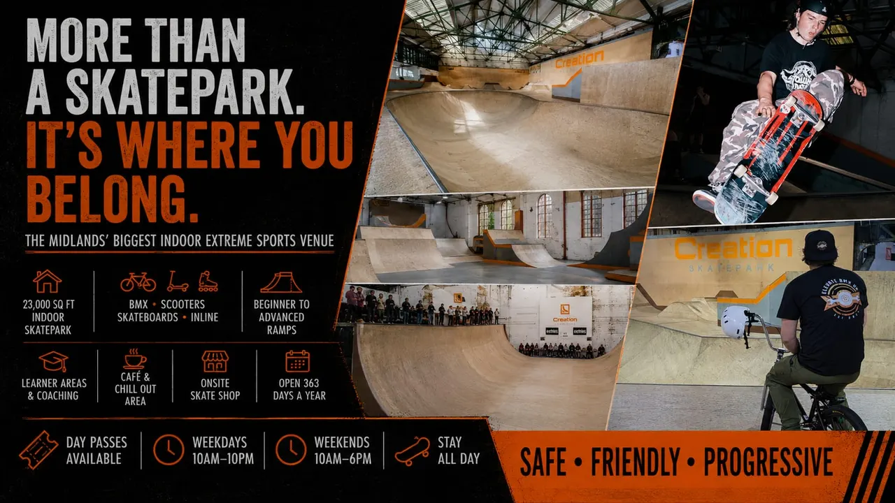 Creation Skatepark. (Birmingham)
