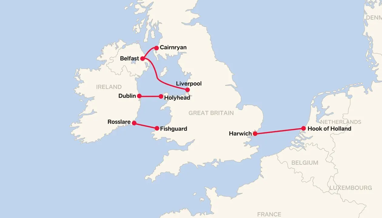 Stena Line, Belfast (Belfast to Liverpool/Birkenhead) Terminal 2